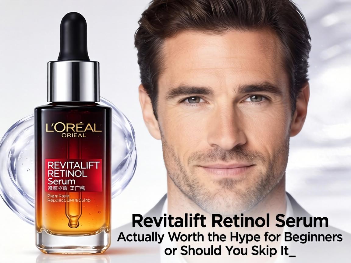 Is L’Oréal Revitalift Retinol Serum Actually Worth the Hype for Beginners or Should You Skip It_
