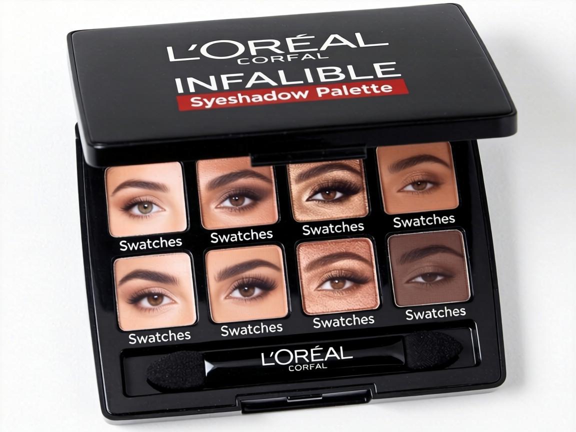 Do L’Oréal Infallible Eyeshadow Palette Swatches Actually Match What You Get on Your Lids or Just Look Pretty on Your Arm_