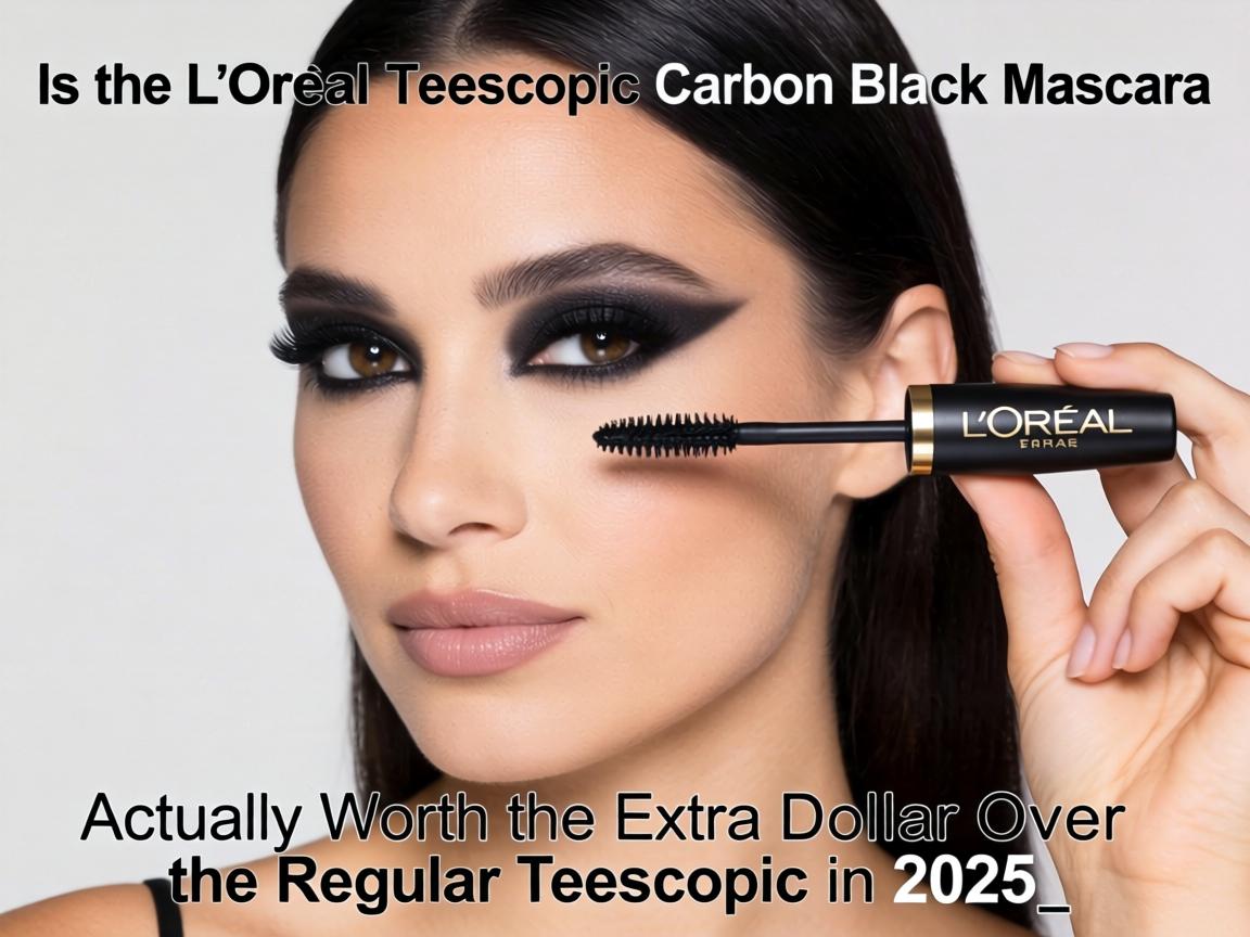 Is the L’Oréal Telescopic Carbon Black Mascara Actually Worth the Extra Dollar Over the Regular Telescopic in 2025_