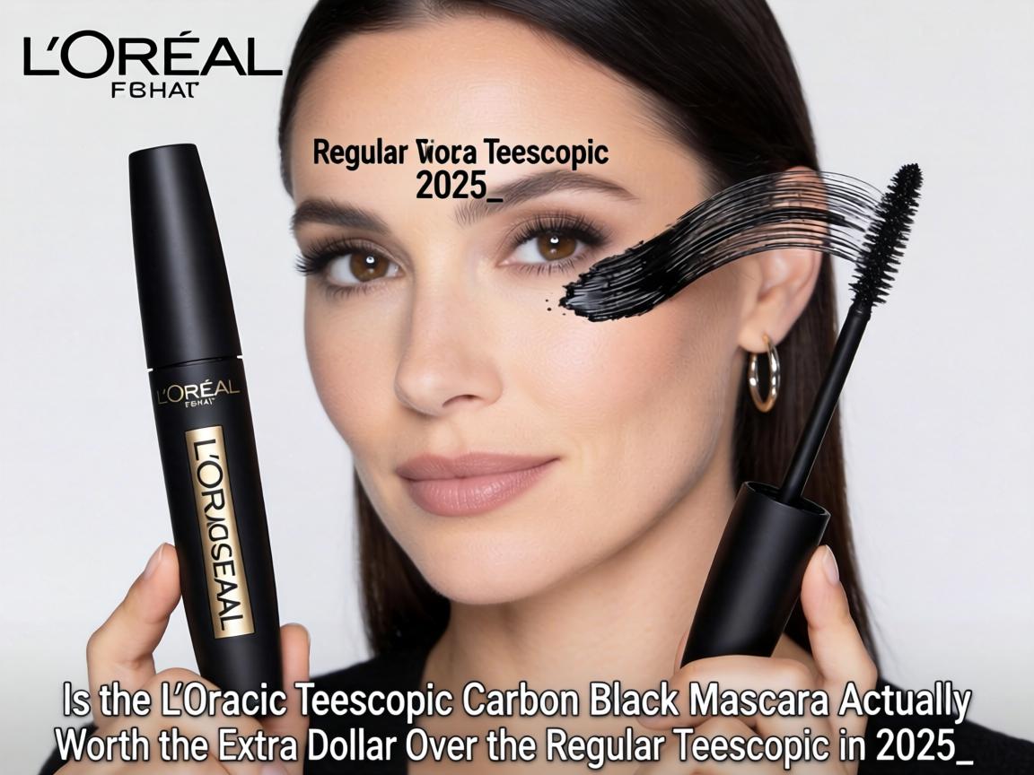 Is the L’Oréal Telescopic Carbon Black Mascara Actually Worth the Extra Dollar Over the Regular Telescopic in 2025_