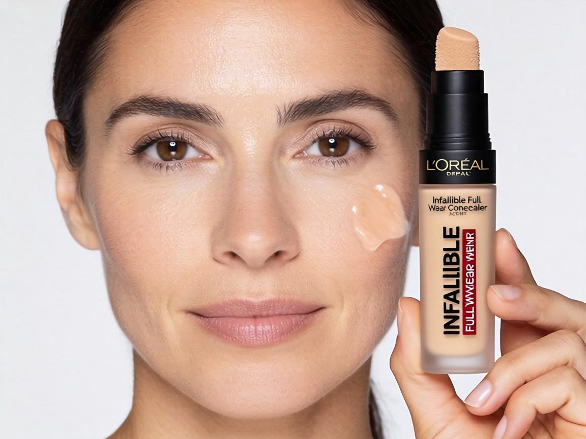 Does L'Oréal's Infallible Full Wear Concealer Actually Survive a 12-Hour Shift Without Creasing or Fading_