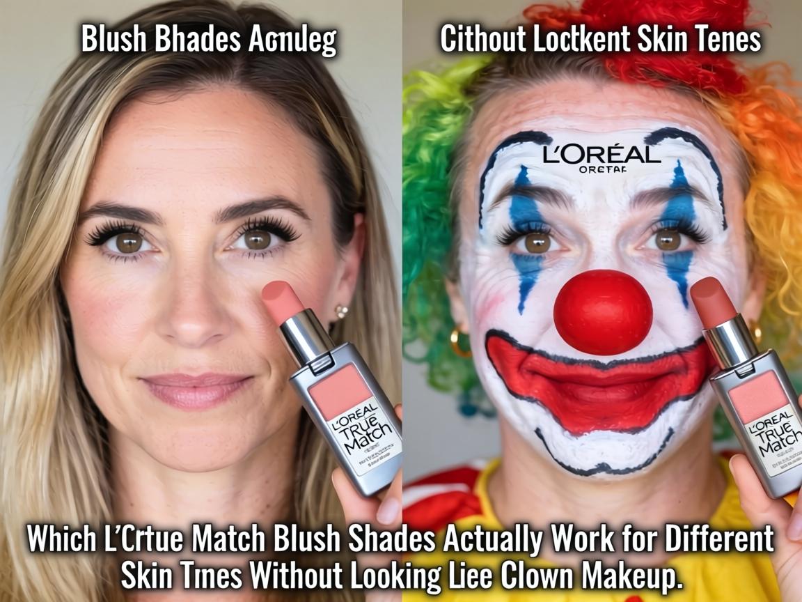 Which L’Oréal True Match Blush Shades Actually Work for Different Skin Tones Without Looking Like Clown Makeup_