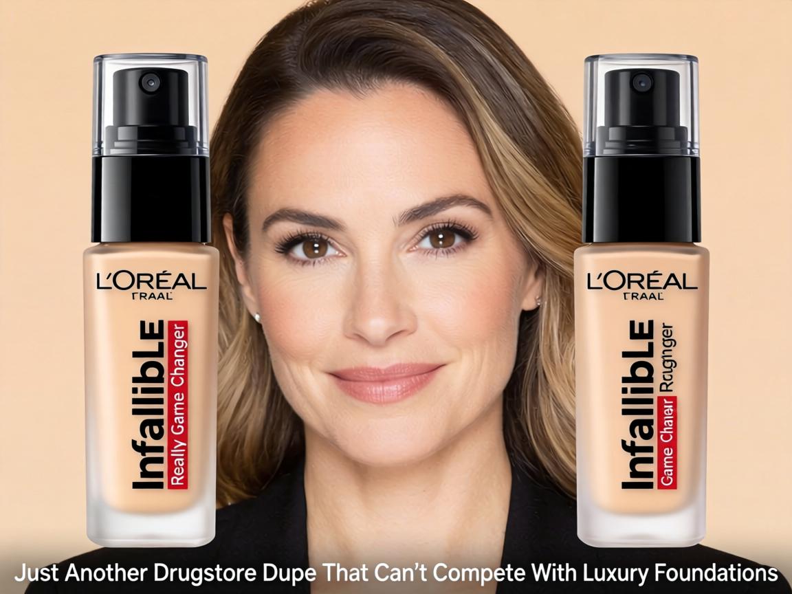Is L'Oréal Infallible Really a Game-Changer or Just Another Drugstore Dupe That Can't Compete With Luxury Foundations_
