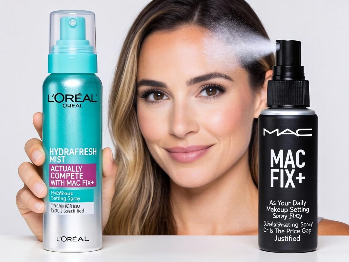 Can L’Oréal Hydrafresh Mist Actually Compete With MAC Fix+ As Your Daily Makeup Setting Spray Or Is The Price Gap Justified_