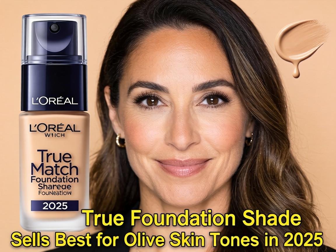Which L'Oreal True Match Foundation Shade Sells Best for Olive Skin Tones in 2025_