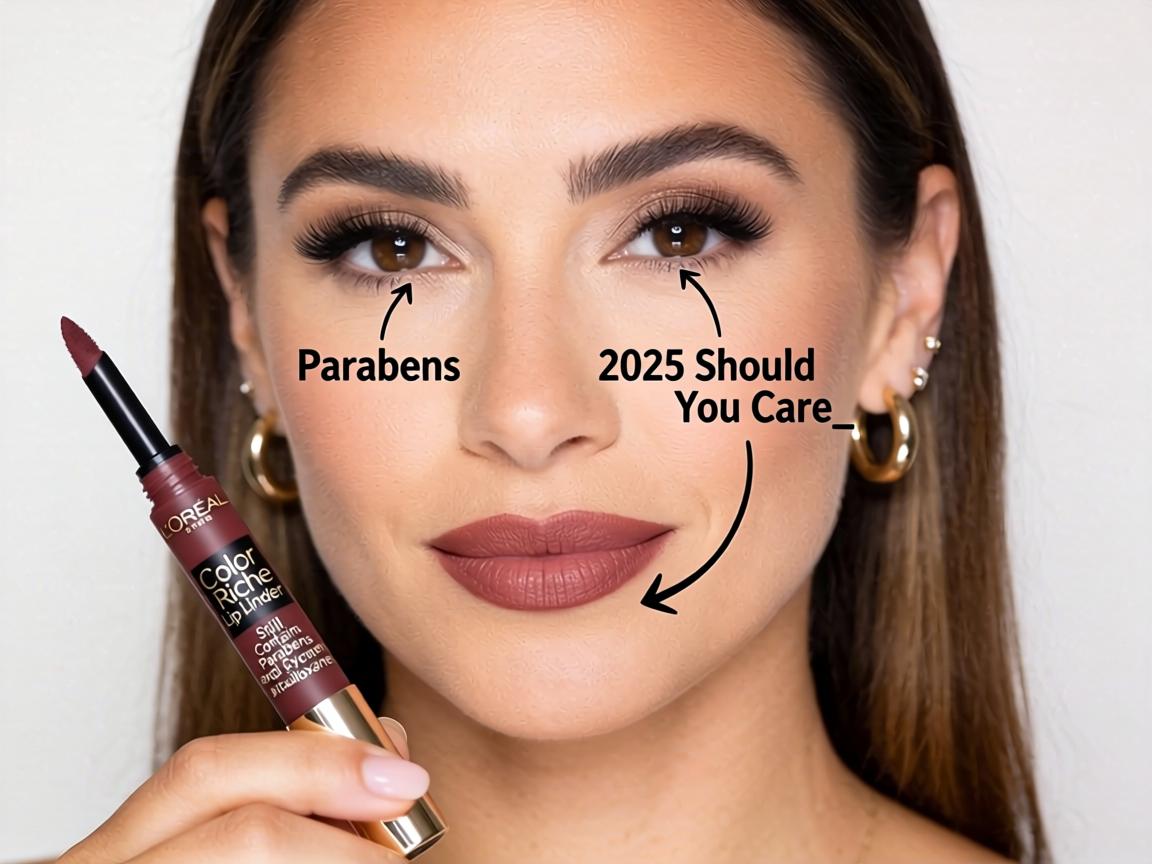 Does L'Oréal's Color Riche Lip Liner Still Contain Parabens and Cyclopentasiloxane in 2025, and Should You Care_