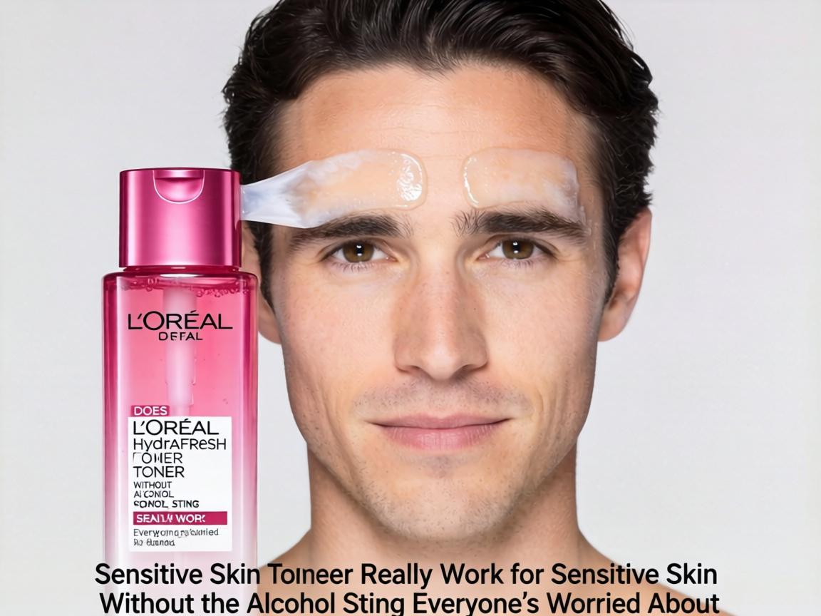Does L'Oréal HydraFresh Toner Really Work for Sensitive Skin Without the Alcohol Sting Everyone's Worried About_