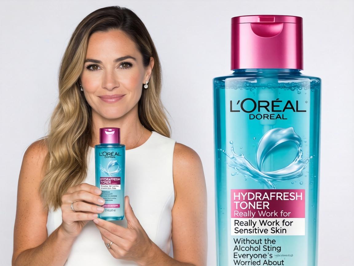 Does L'Oréal HydraFresh Toner Really Work for Sensitive Skin Without the Alcohol Sting Everyone's Worried About_