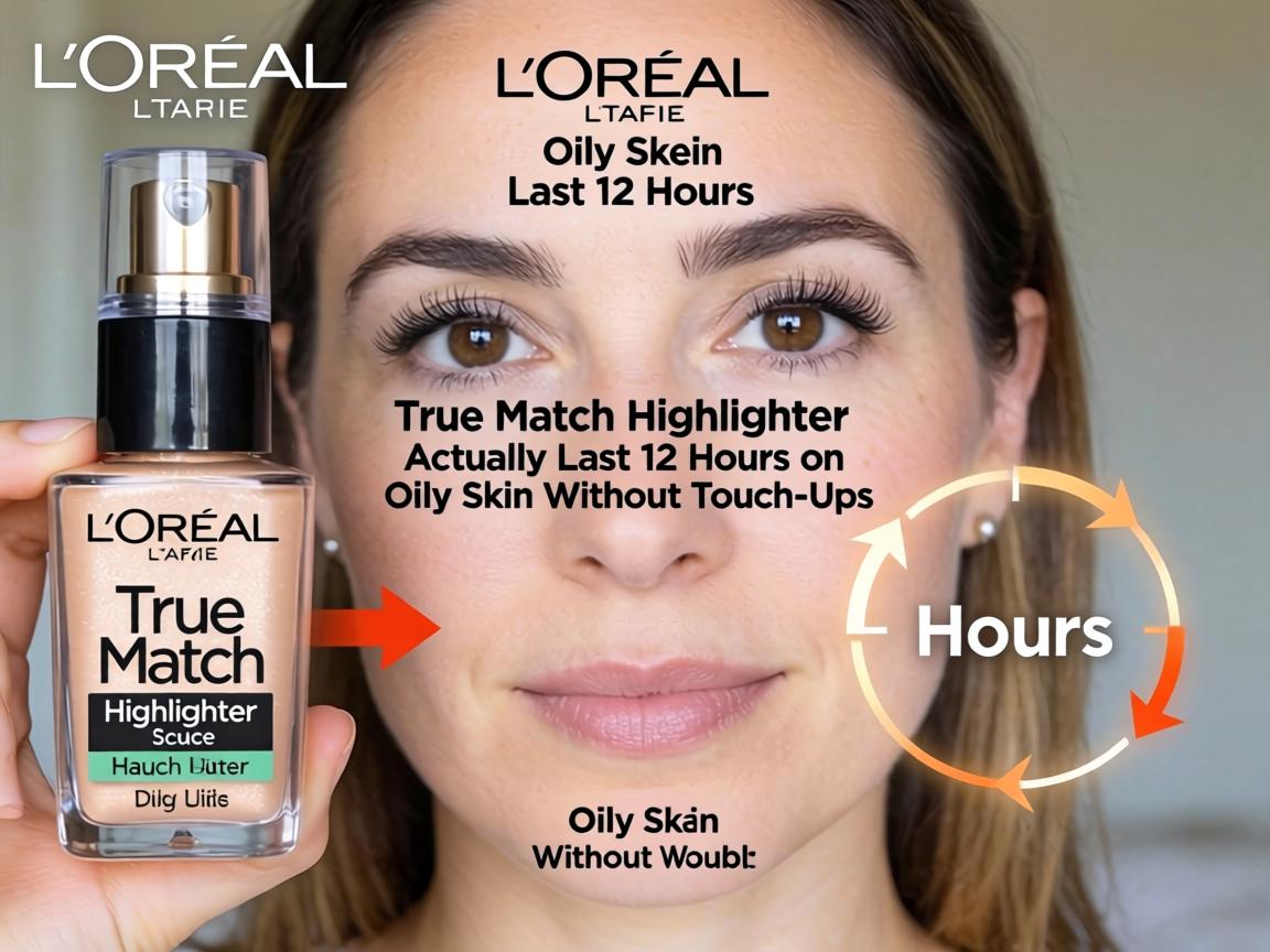 Does L’Oréal True Match Highlighter Actually Last 12 Hours on Oily Skin Without Touch-Ups_