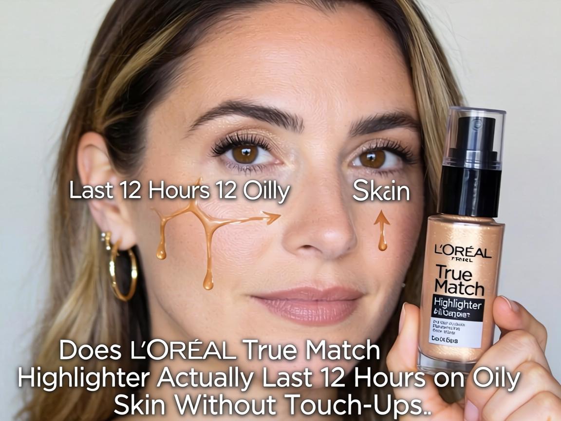 Does L’Oréal True Match Highlighter Actually Last 12 Hours on Oily Skin Without Touch-Ups_