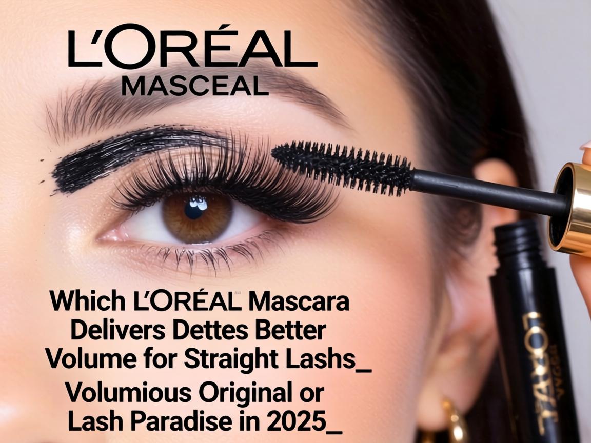 Which L'Oréal Mascara Delivers Better Volume for Straight Lashes_ Voluminous Original or Lash Paradise in 2025_