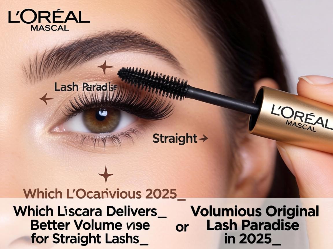 Which L'Oréal Mascara Delivers Better Volume for Straight Lashes_ Voluminous Original or Lash Paradise in 2025_