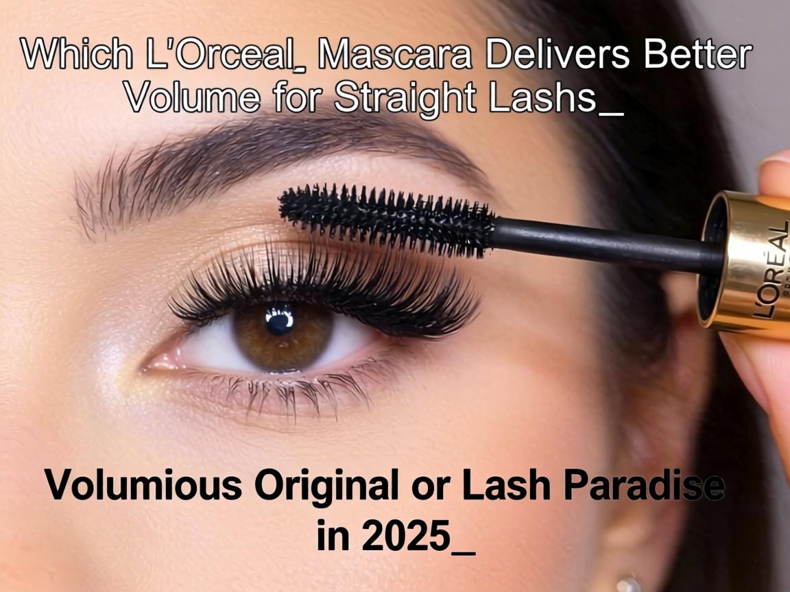 Which L'Oréal Mascara Delivers Better Volume for Straight Lashes_ Voluminous Original or Lash Paradise in 2025_