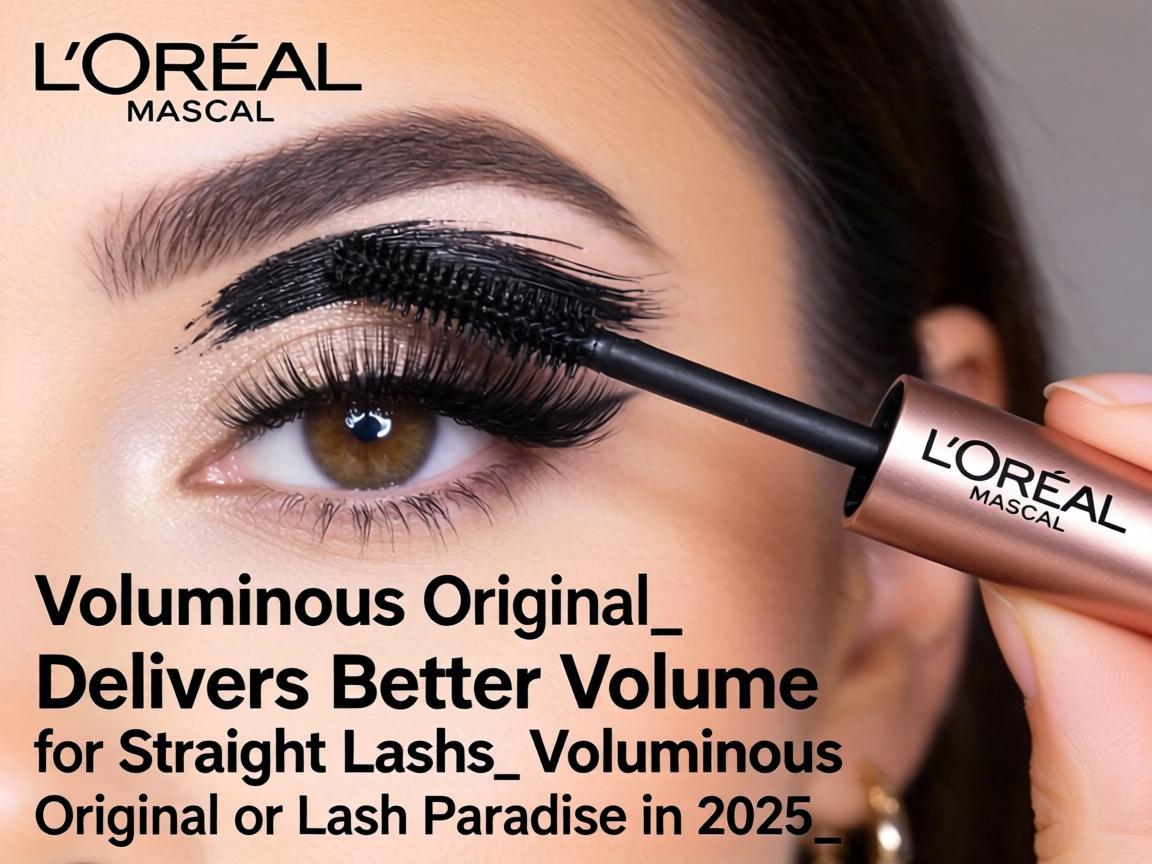 Which L'Oréal Mascara Delivers Better Volume for Straight Lashes_ Voluminous Original or Lash Paradise in 2025_