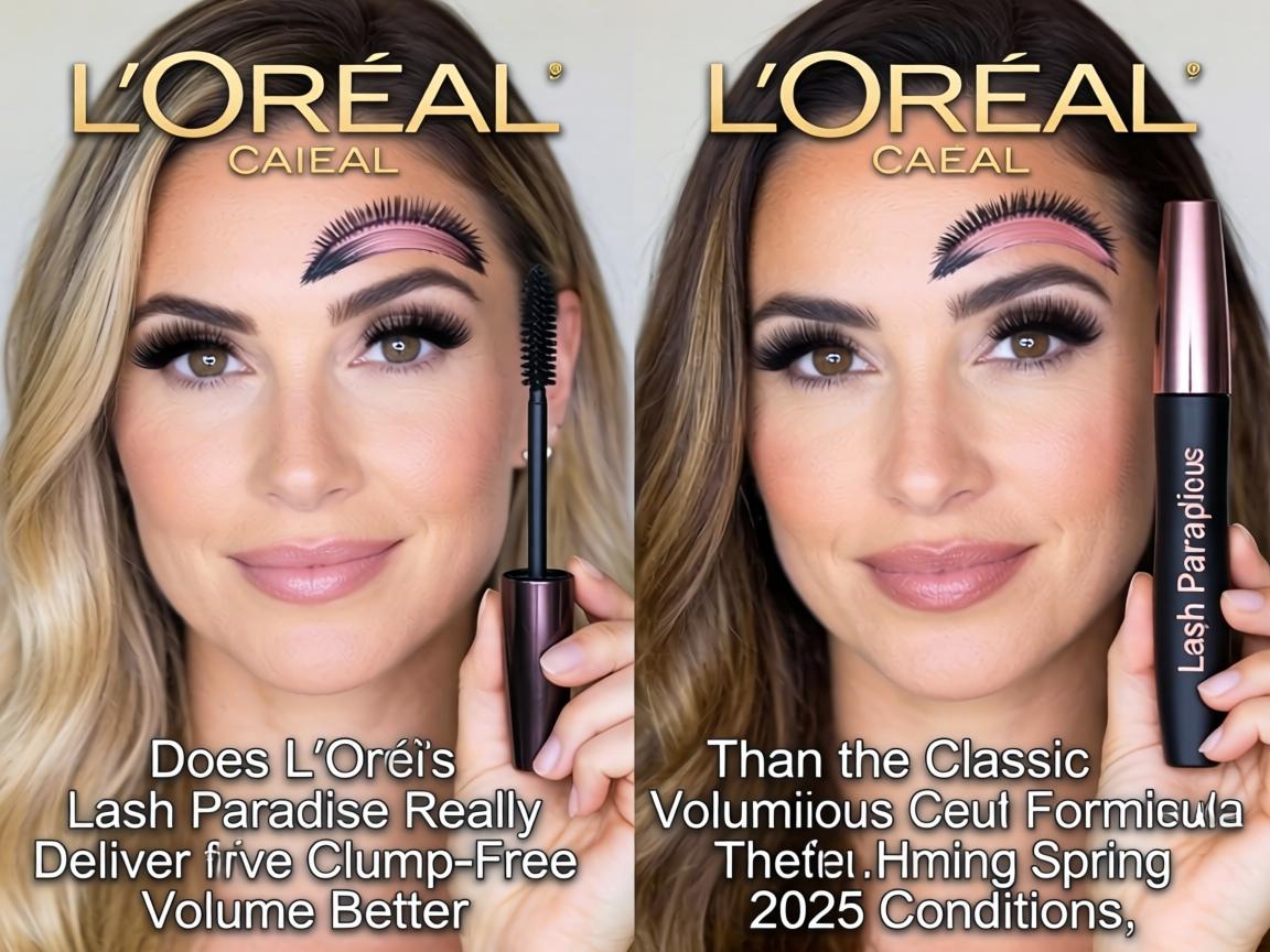 Does L'Oréal's Lash Paradise Really Deliver Clump-Free Volume Better Than the Classic Voluminous Formula in Humid Spring 2025 Conditions_