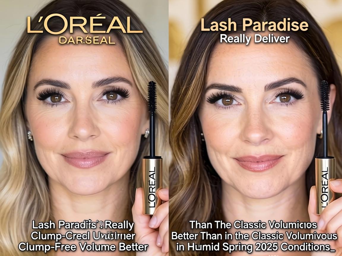 Does L'Oréal's Lash Paradise Really Deliver Clump-Free Volume Better Than the Classic Voluminous Formula in Humid Spring 2025 Conditions_