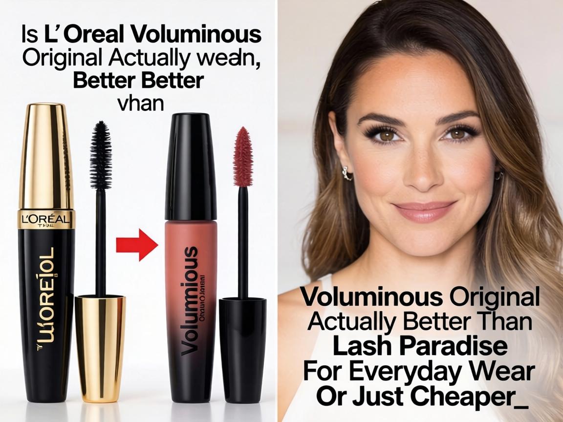 Is L'Oréal Voluminous Original Actually Better Than Lash Paradise For Everyday Wear Or Just Cheaper_