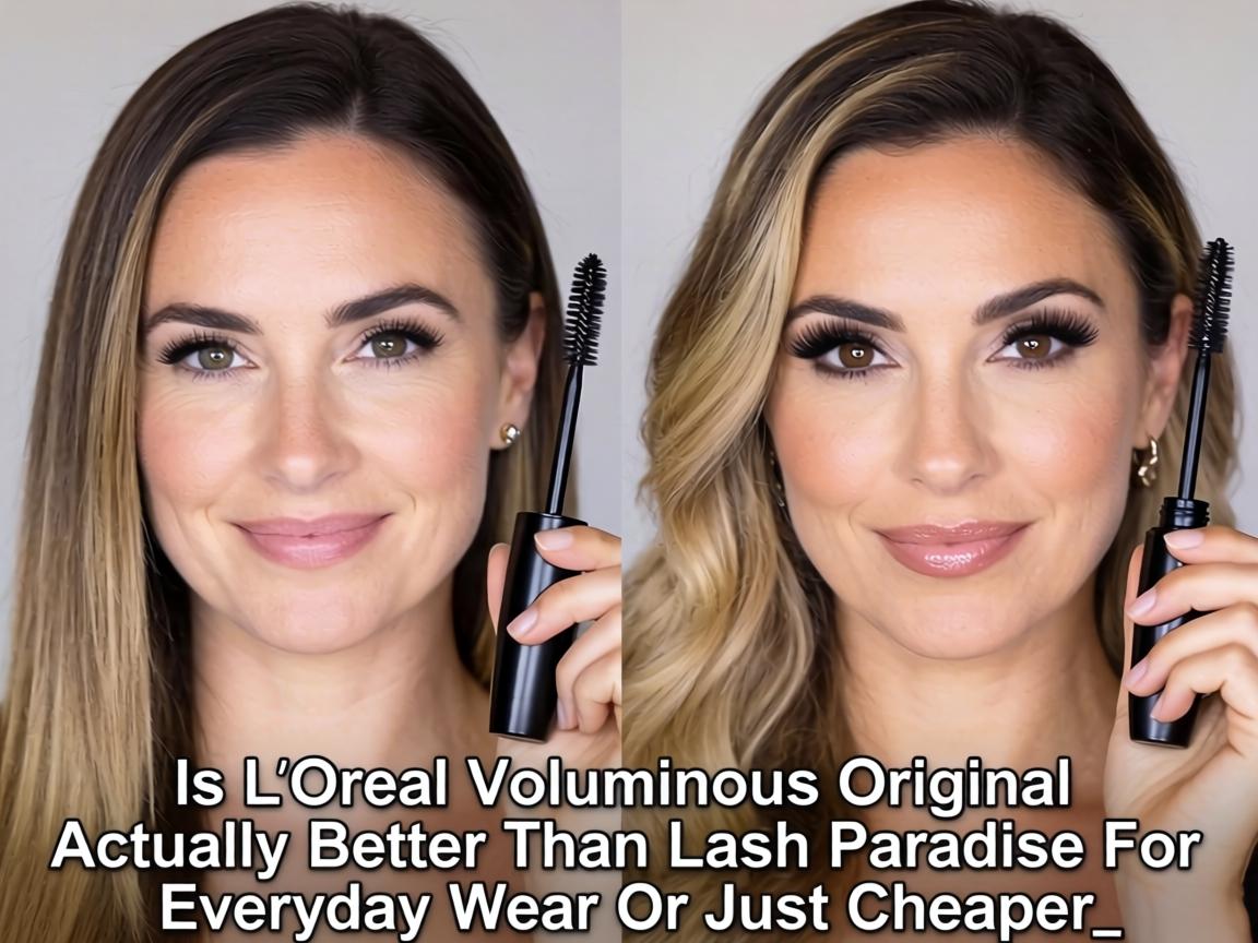 Is L'Oréal Voluminous Original Actually Better Than Lash Paradise For Everyday Wear Or Just Cheaper_