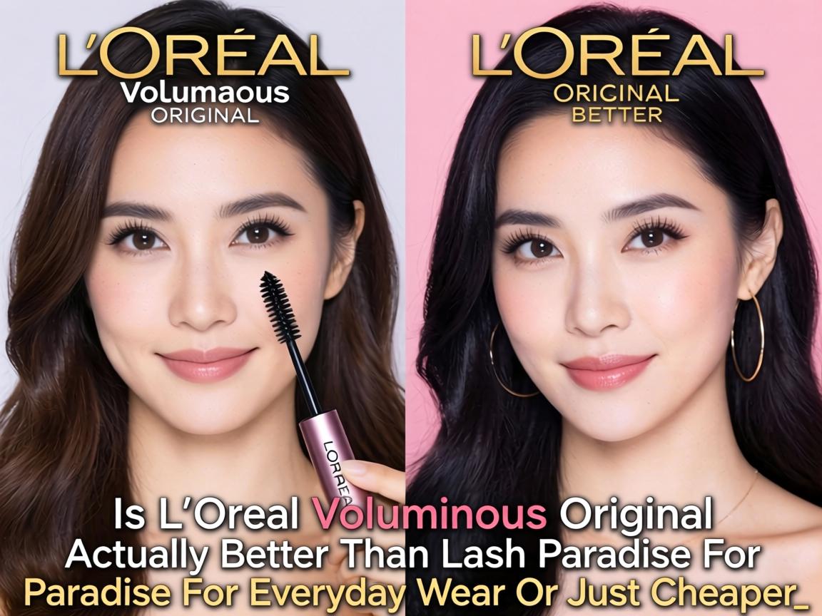 Is L'Oréal Voluminous Original Actually Better Than Lash Paradise For Everyday Wear Or Just Cheaper_