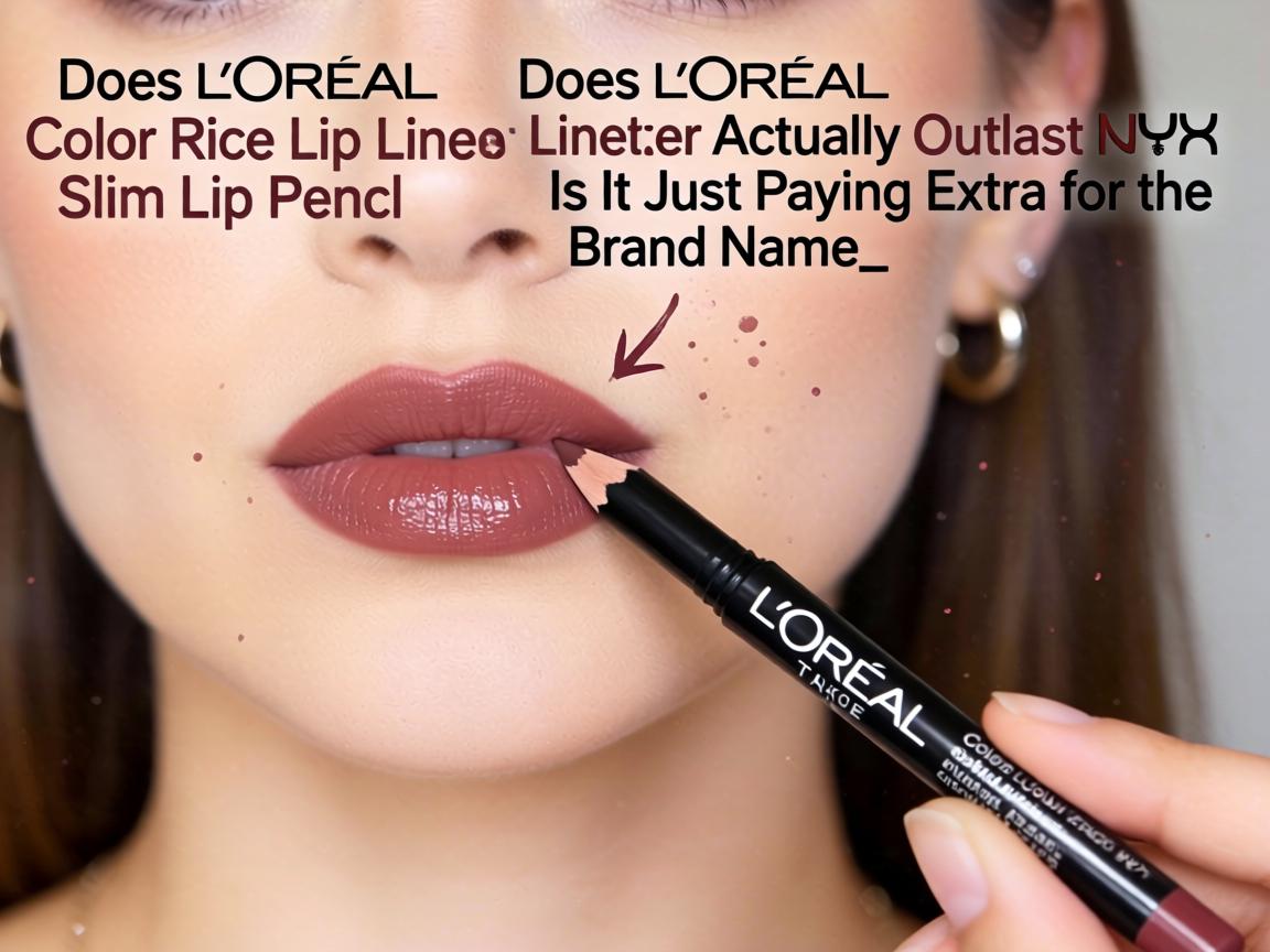 Does L'Oréal Color Riche Lip Liner Actually Outlast NYX Slim Lip Pencil or Is It Just Paying Extra for the Brand Name_