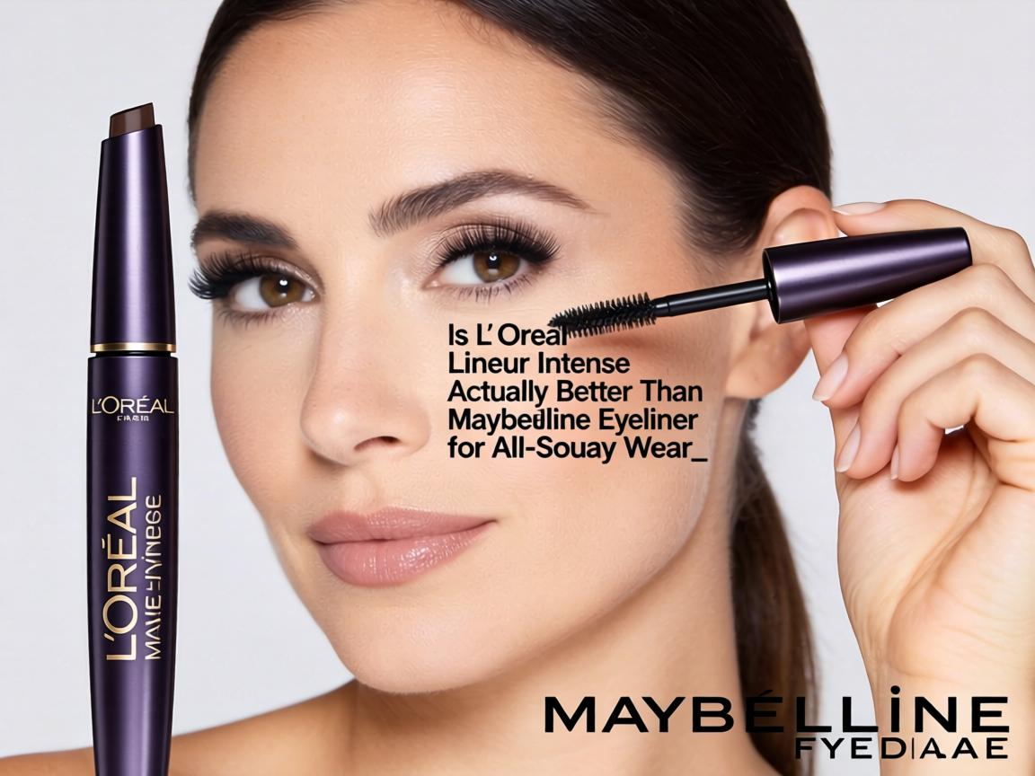 Is L'Oréal Lineur Intense Actually Better Than Maybelline Eyeliner for All-Day Wear_