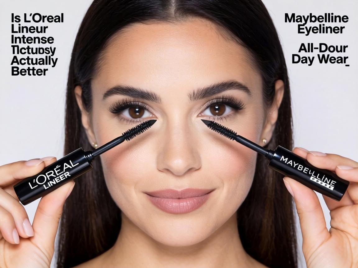 Is L'Oréal Lineur Intense Actually Better Than Maybelline Eyeliner for All-Day Wear_