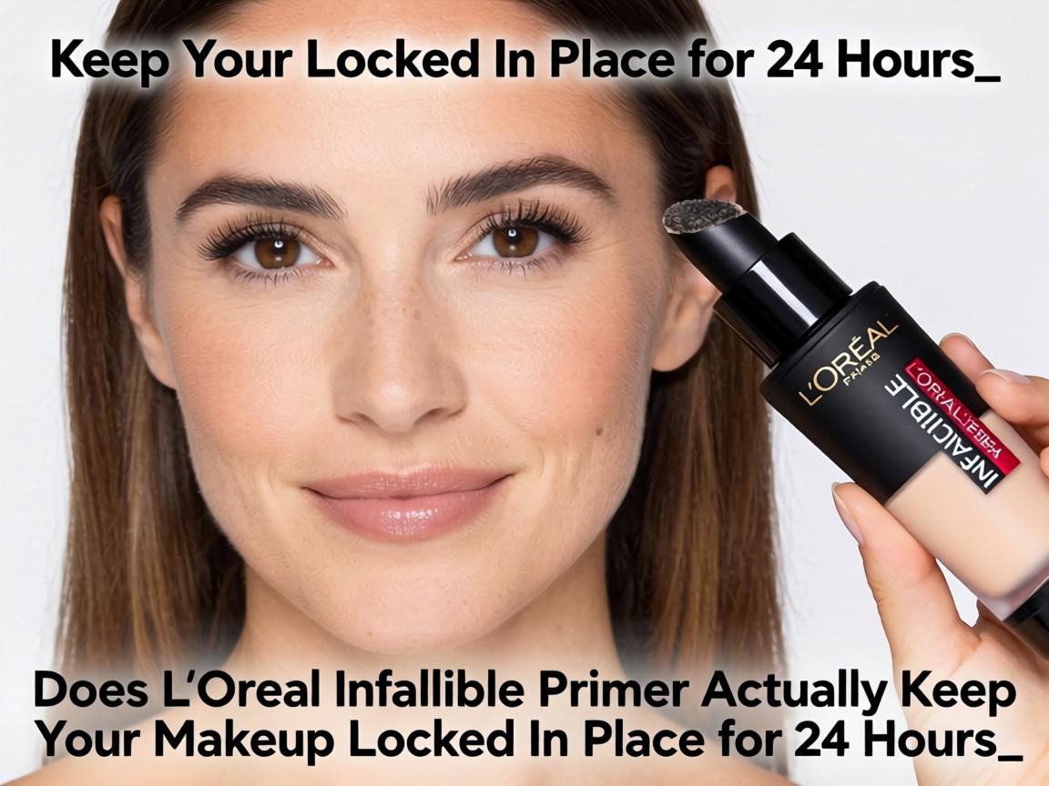 Does L'Oréal Infallible Primer Actually Keep Your Makeup Locked In Place for 24 Hours_