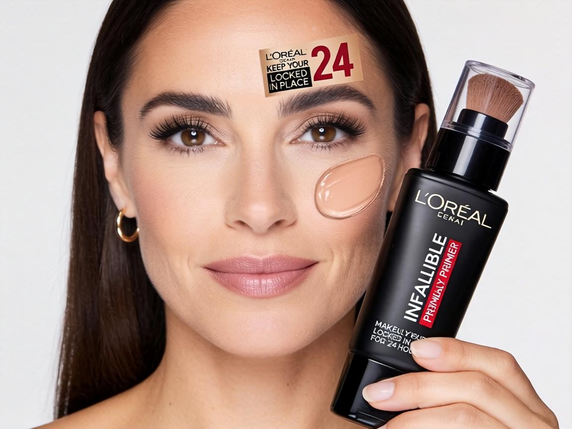 Does L'Oréal Infallible Primer Actually Keep Your Makeup Locked In Place for 24 Hours_