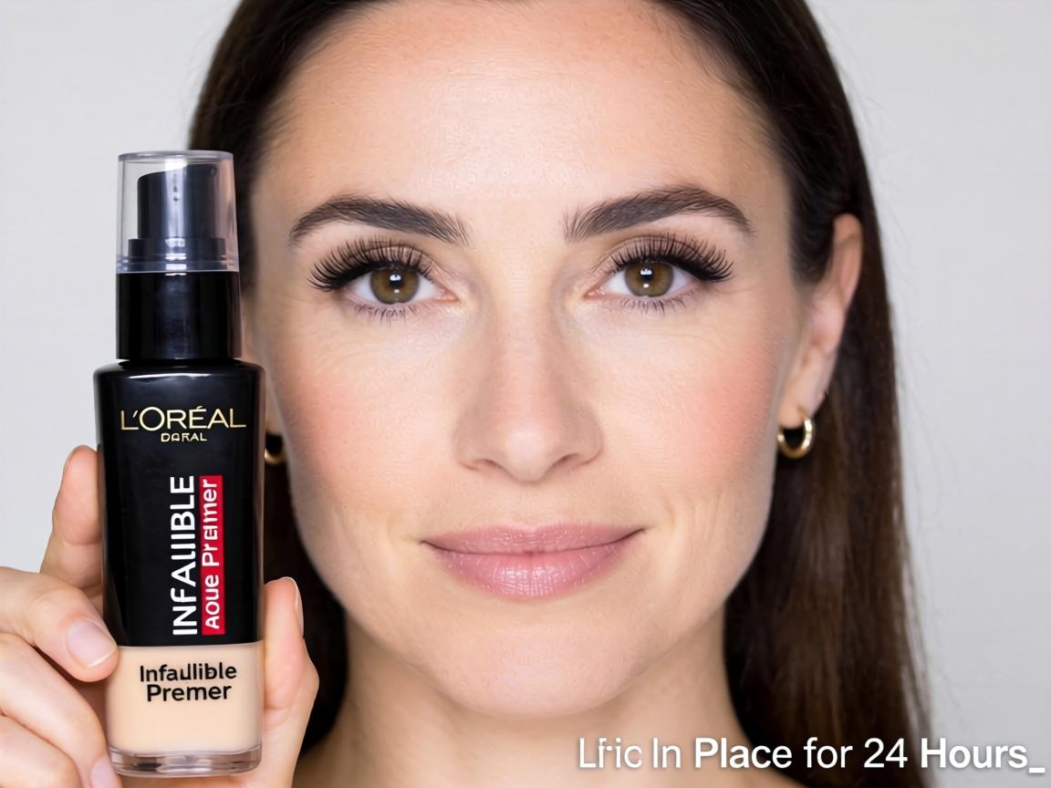 Does L'Oréal Infallible Primer Actually Keep Your Makeup Locked In Place for 24 Hours_