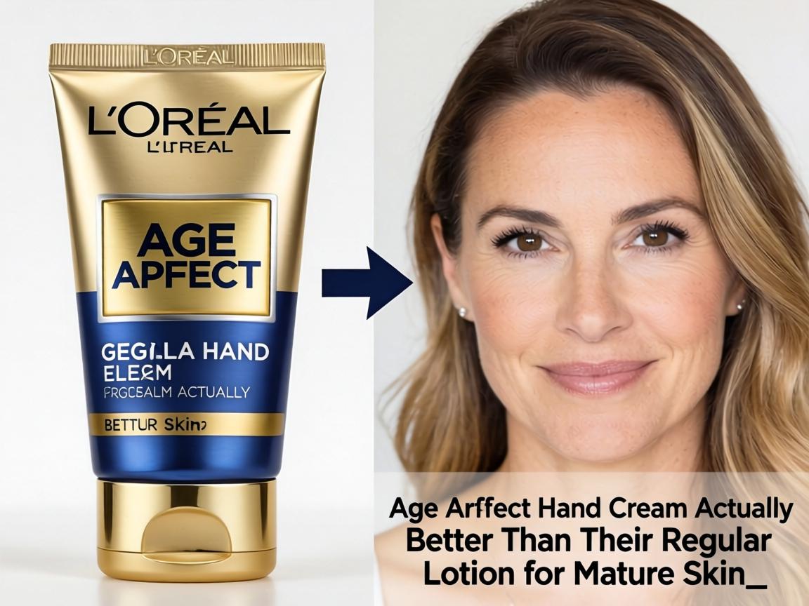 Is L’Oréal Age Perfect Hand Cream Actually Better Than Their Regular Lotion for Mature Skin_