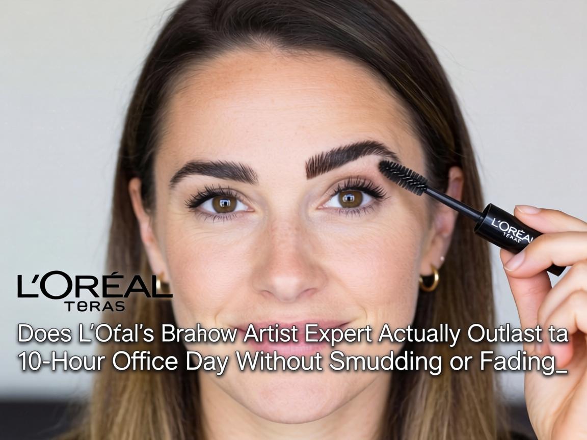 Does L'Oreal's Brow Artist Expert Actually Outlast a 10-Hour Office Day Without Smudging or Fading_