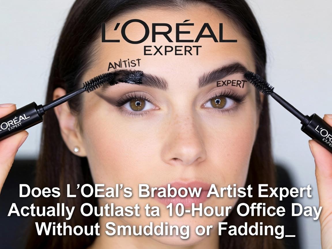 Does L'Oreal's Brow Artist Expert Actually Outlast a 10-Hour Office Day Without Smudging or Fading_