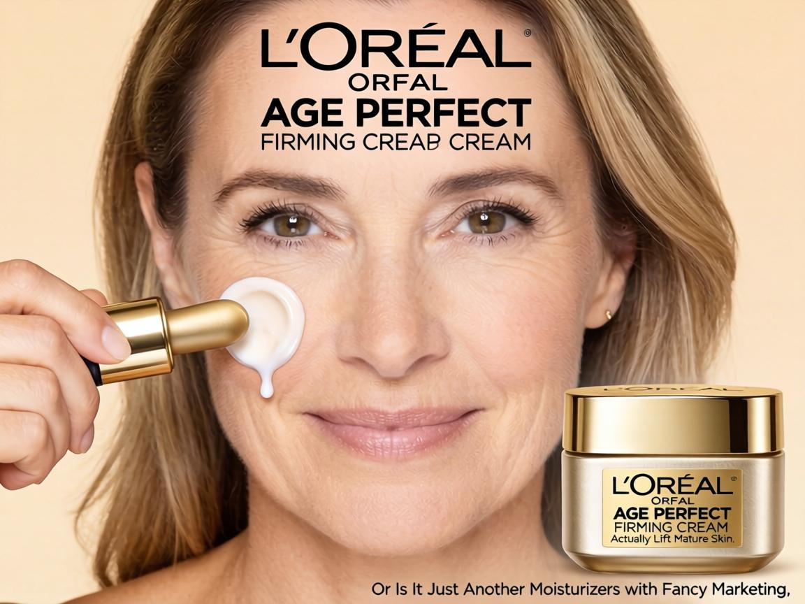 Does L'Oréal Age Perfect Firming Cream Actually Lift Mature Skin, or Is It Just Another Moisturizer with Fancy Marketing_