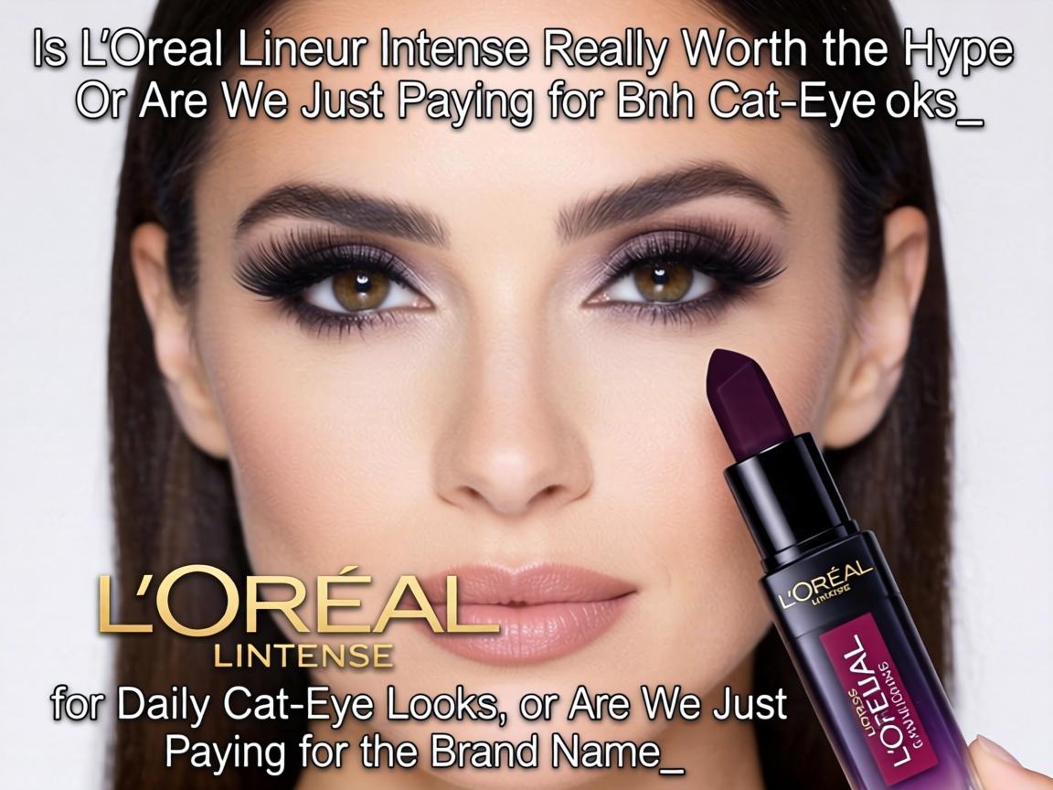 Is L'Oréal Lineur Intense Really Worth the Hype for Daily Cat-Eye Looks, or Are We Just Paying for the Brand Name_