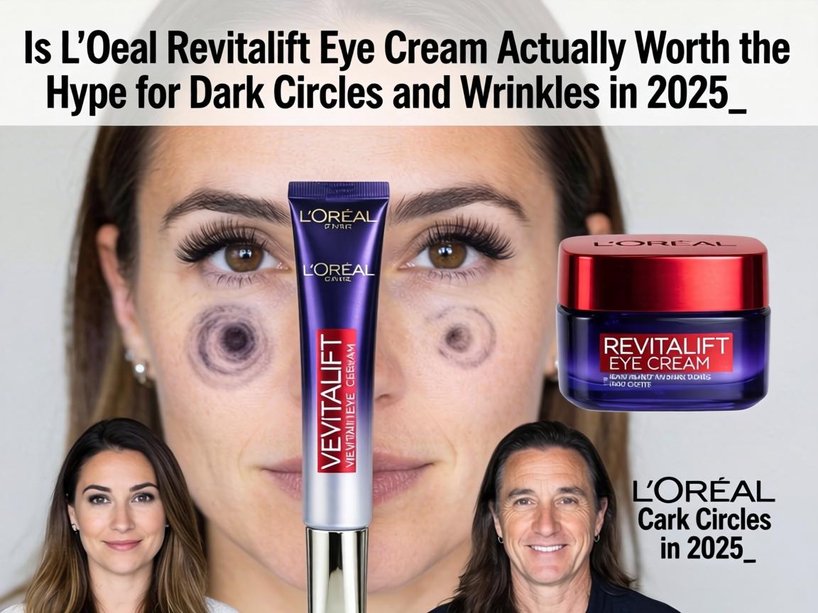 Is L'Oreal Revitalift Eye Cream Actually Worth the Hype for Dark Circles and Wrinkles in 2025_