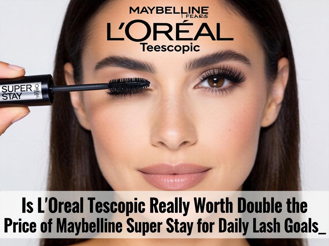 Is L'Oréal Telescopic Really Worth Double the Price of Maybelline Super Stay for Daily Lash Goals_