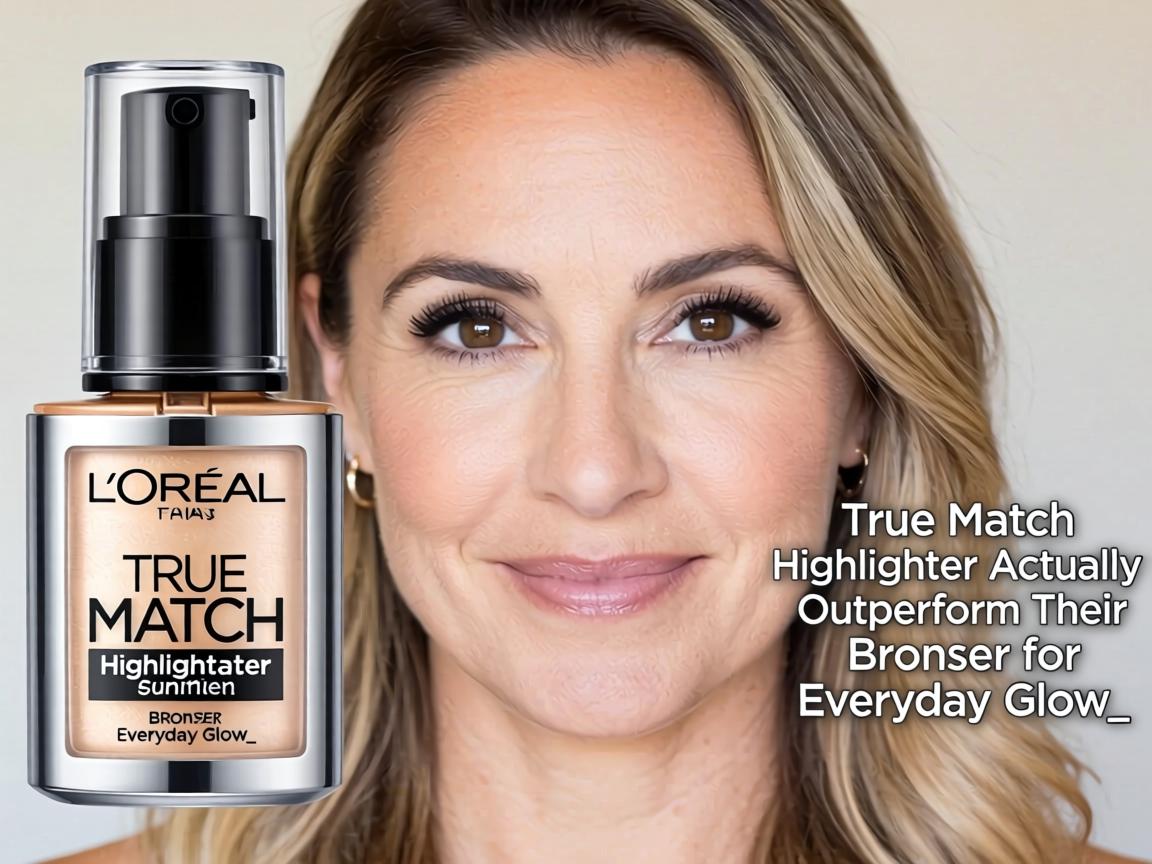 Does L'Oréal True Match Highlighter Actually Outperform Their Bronzer for Everyday Glow_