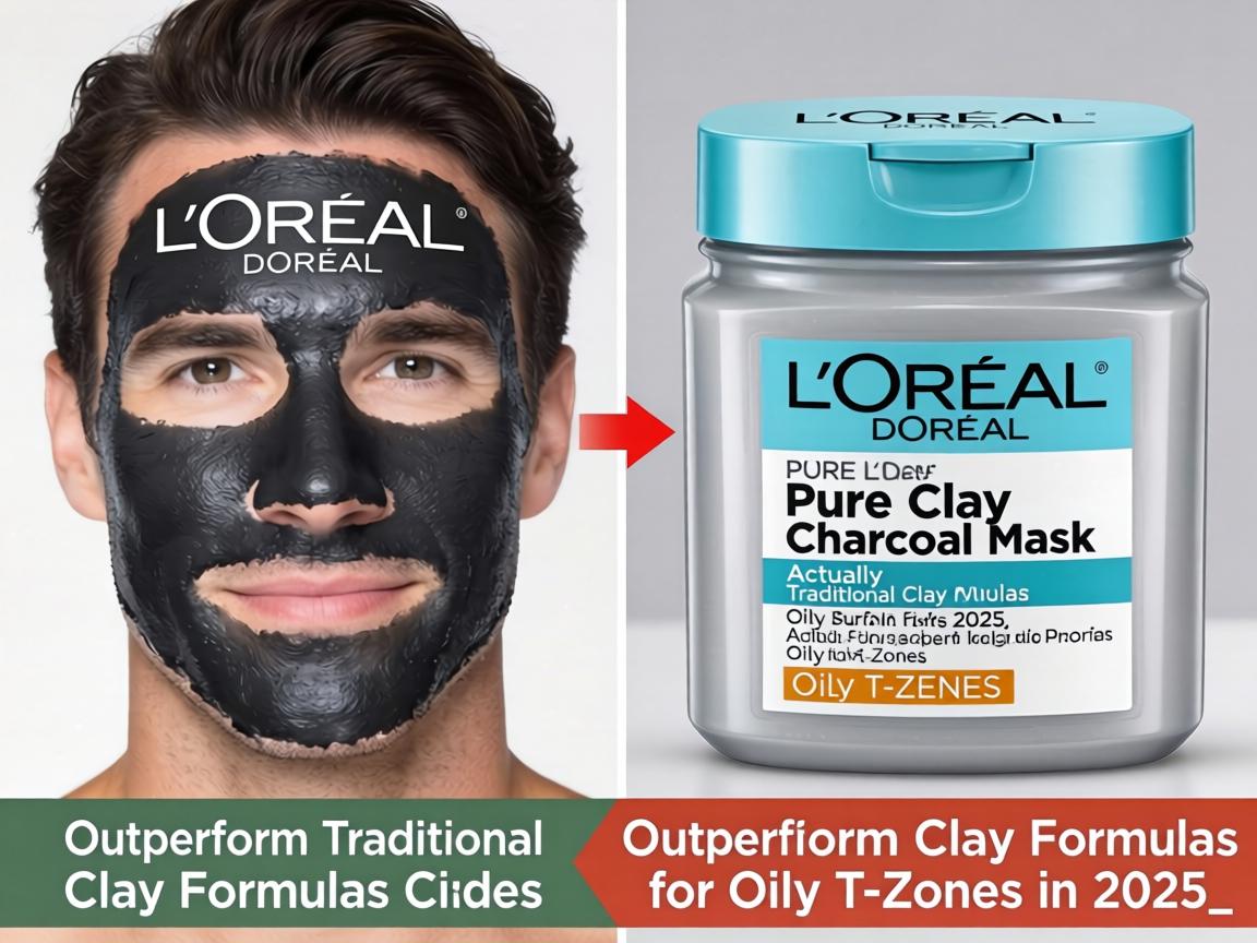 Does L'Oréal's Pure-Clay Charcoal Mask Actually Outperform Traditional Clay Formulas for Oily T-Zones in 2025_