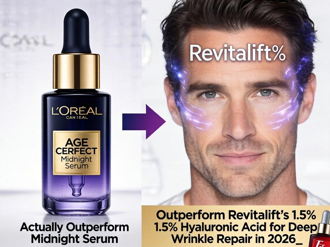 Can L'Oréal's Age Perfect Midnight Serum Actually Outperform Revitalift's 1.5% Hyaluronic Acid for Deep Wrinkle Repair in 2026_