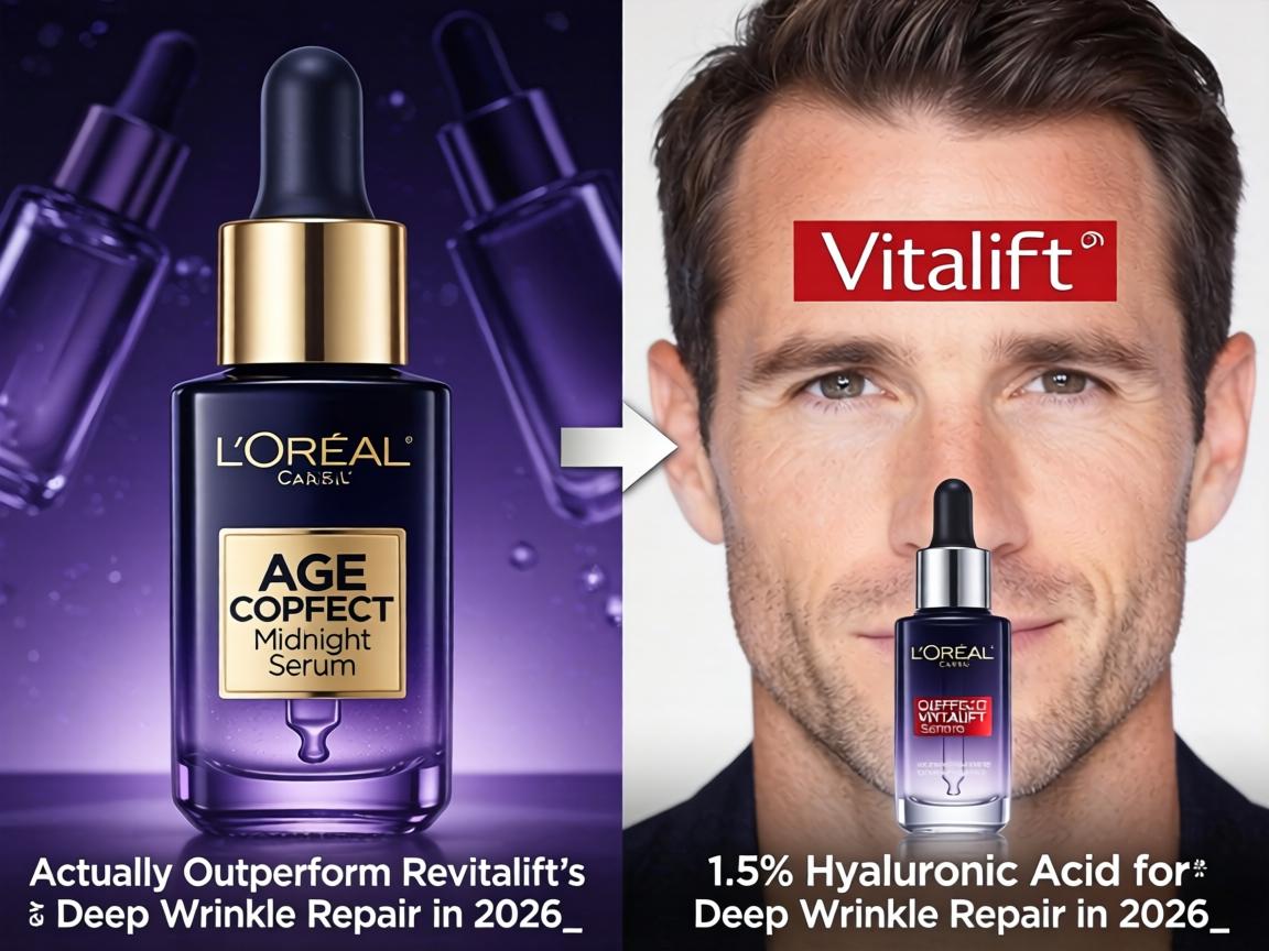 Can L'Oréal's Age Perfect Midnight Serum Actually Outperform Revitalift's 1.5% Hyaluronic Acid for Deep Wrinkle Repair in 2026_