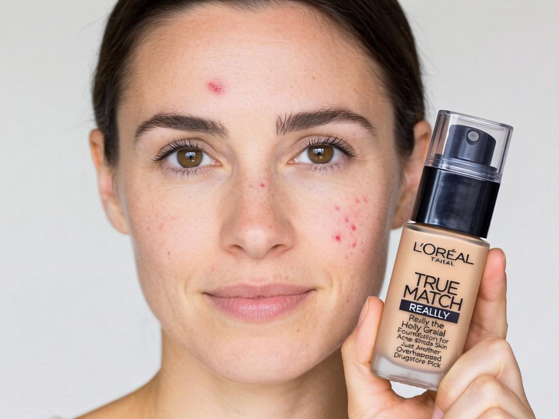 Is L’Oréal True Match Really the Holy Grail Foundation for Acne-Prone Skin or Just Another Overhyped Drugstore Pick_