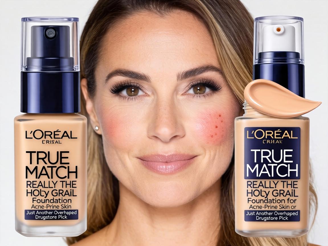 Is L’Oréal True Match Really the Holy Grail Foundation for Acne-Prone Skin or Just Another Overhyped Drugstore Pick_