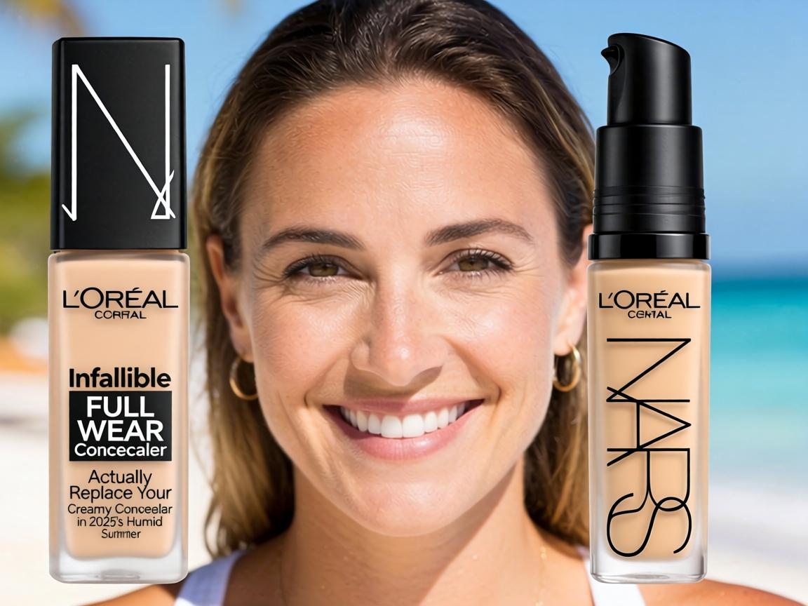 Can L'Oreal Infallible Full Wear Concealer Actually Replace Your $32 NARS Radiant Creamy Concealer in 2025's Humid Summer_