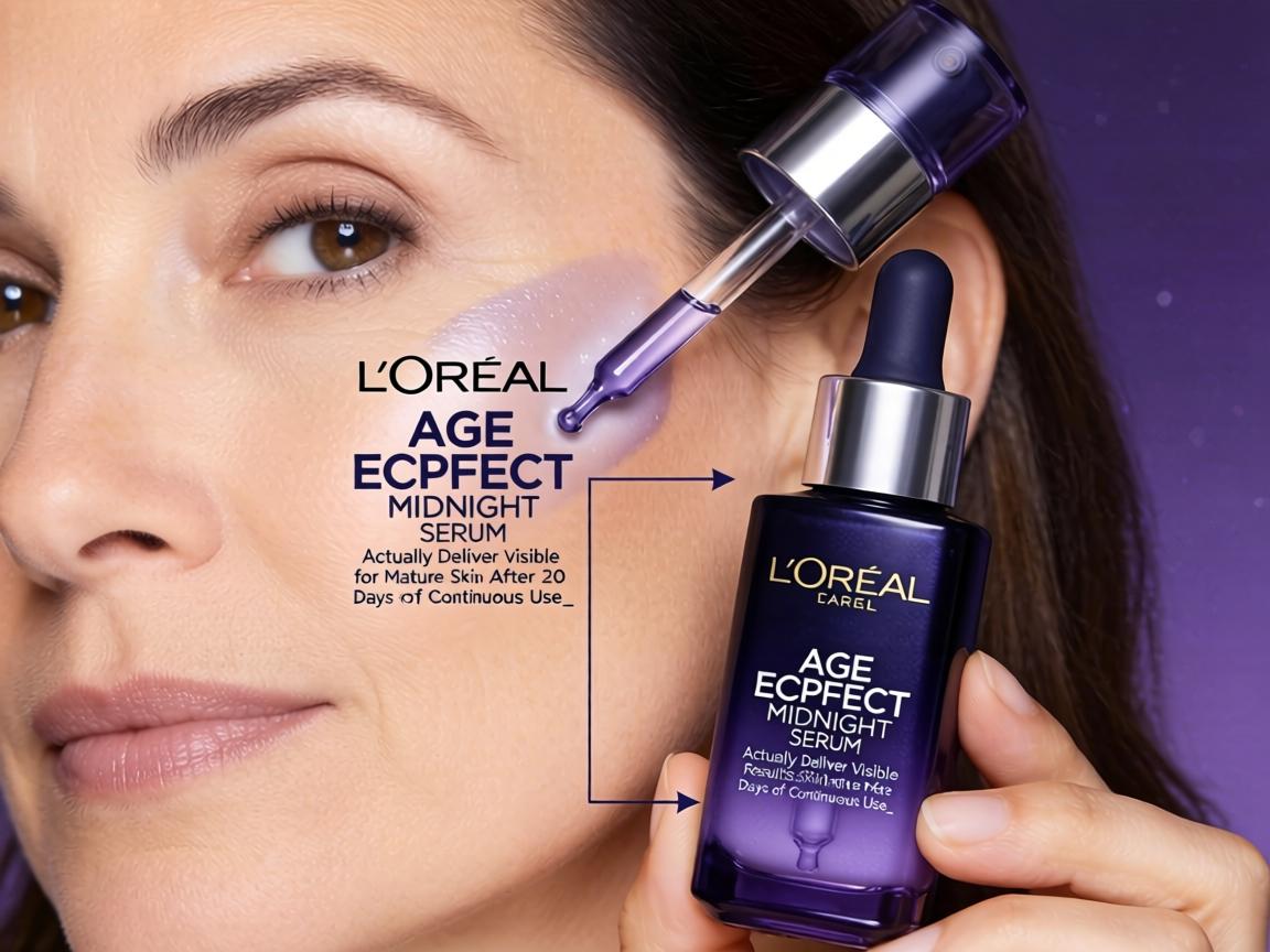 Does L'Oreal Age Perfect Midnight Serum Actually Deliver Visible Results for Mature Skin After 30 Days of Continuous Use_