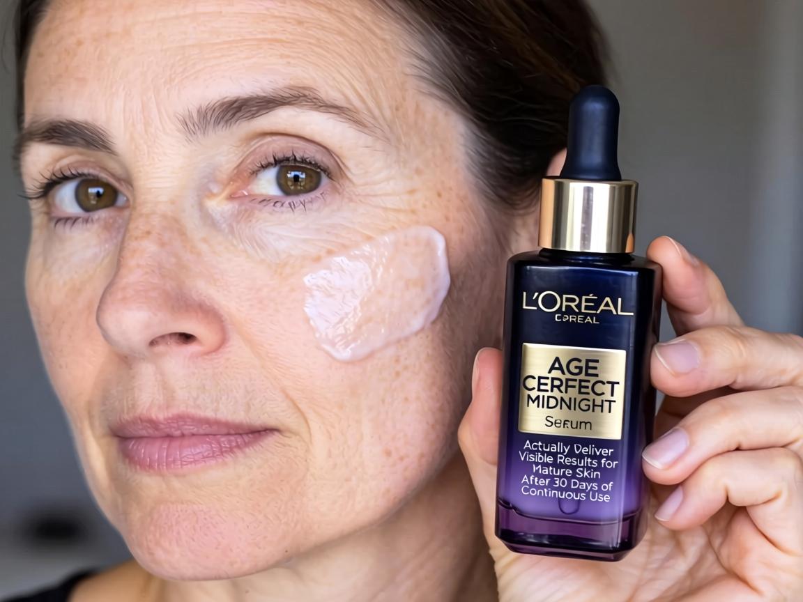 Does L'Oreal Age Perfect Midnight Serum Actually Deliver Visible Results for Mature Skin After 30 Days of Continuous Use_