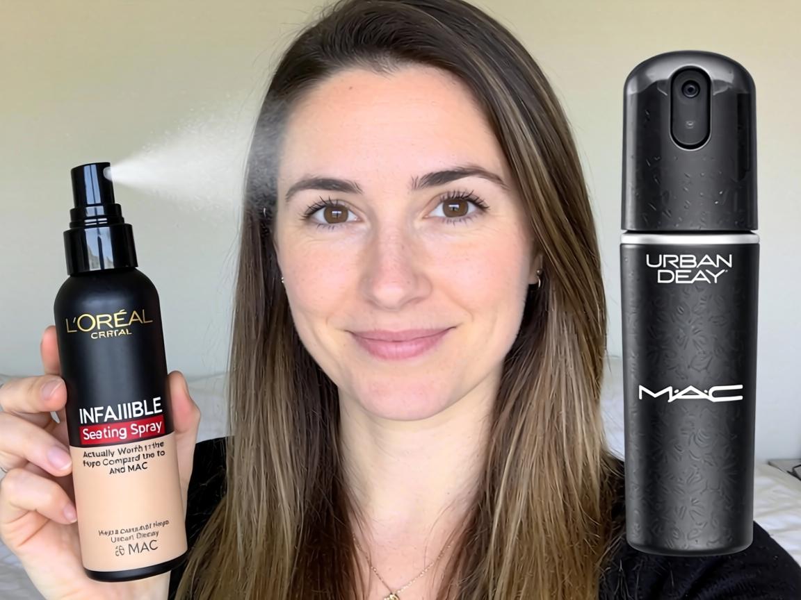 Is L'Oréal Infallible Setting Spray Actually Worth the Hype Compared to Urban Decay and MAC_
