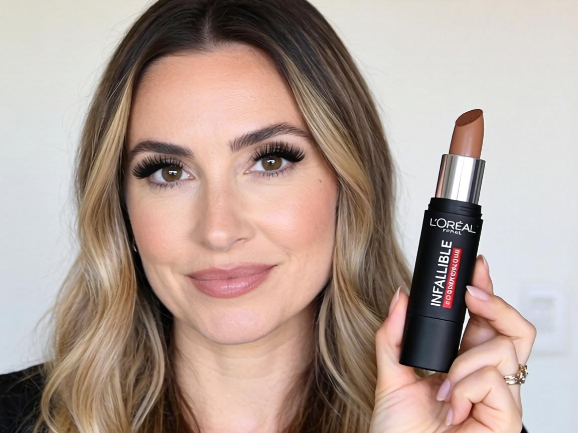 Which L'Oreal Infallible Formula Actually Survives a 12-Hour Workday_ The 24-Hour Powder-Cream or the Paradise Shadow Stick_