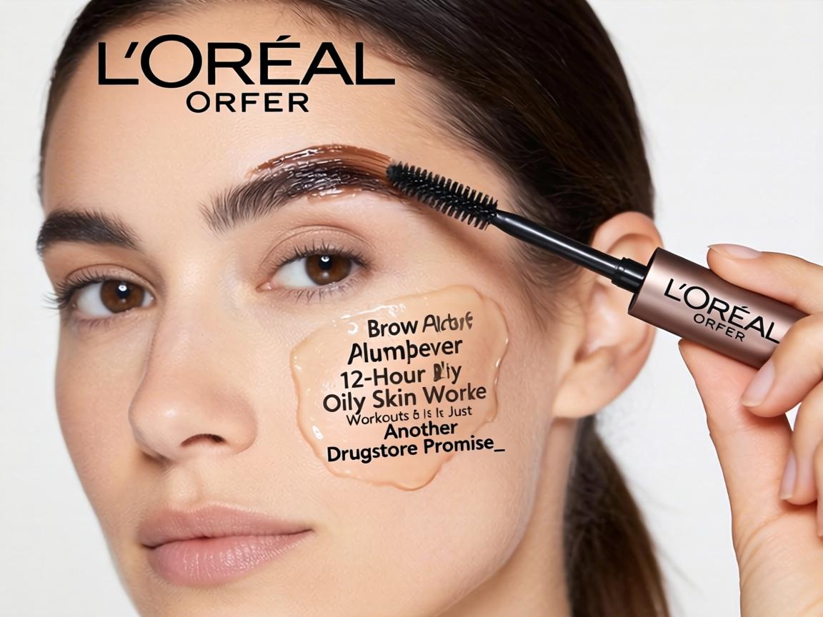 Does L'Oréal Brow Artist Plumper Actually Survive 12-Hour Oily Skin Workouts or Is It Just Another Drugstore Promise_