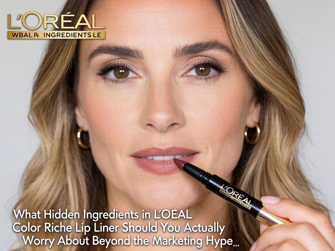 What Hidden Ingredients in L'Oreal Color Riche Lip Liner Should You Actually Worry About Beyond the Marketing Hype_