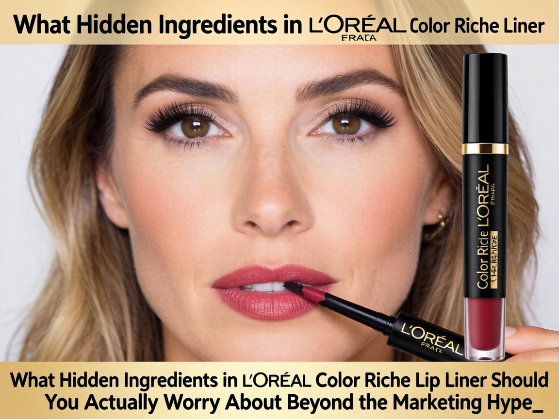 What Hidden Ingredients in L'Oreal Color Riche Lip Liner Should You Actually Worry About Beyond the Marketing Hype_